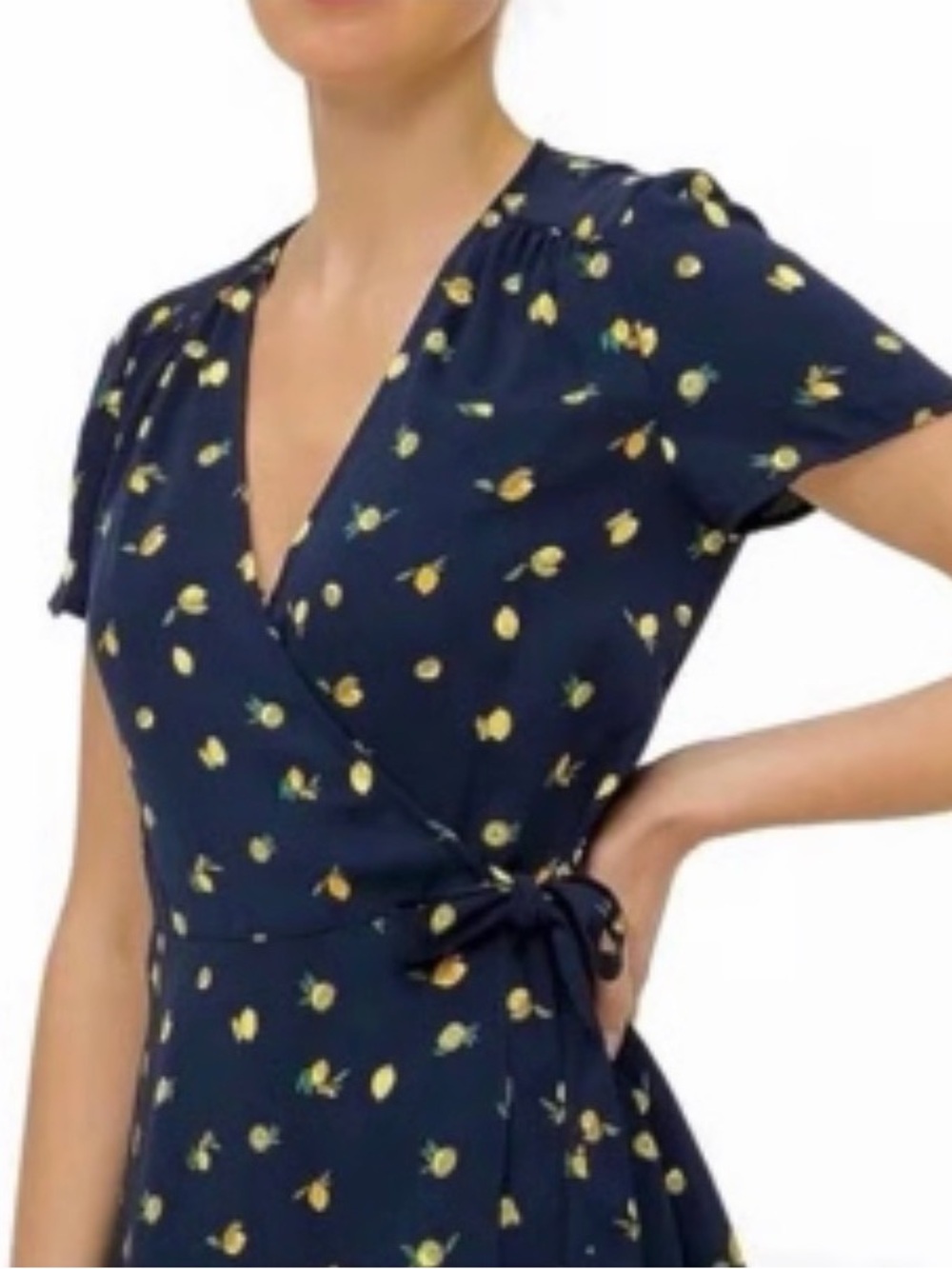J crew wrap dress